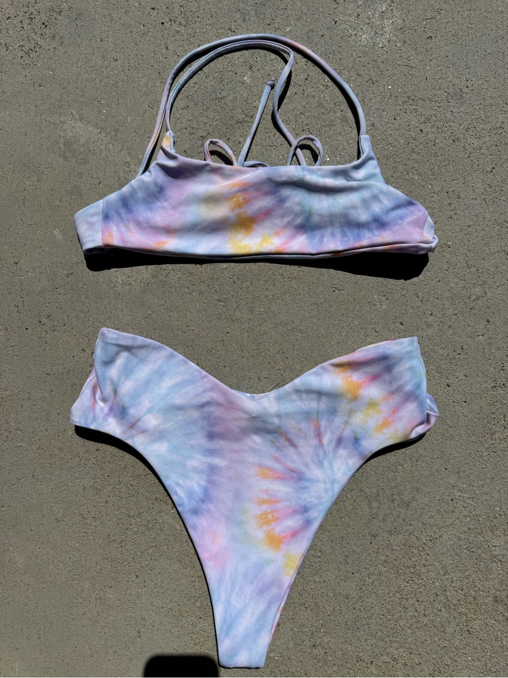 Skatie Pastel Tie-Dye Bikini